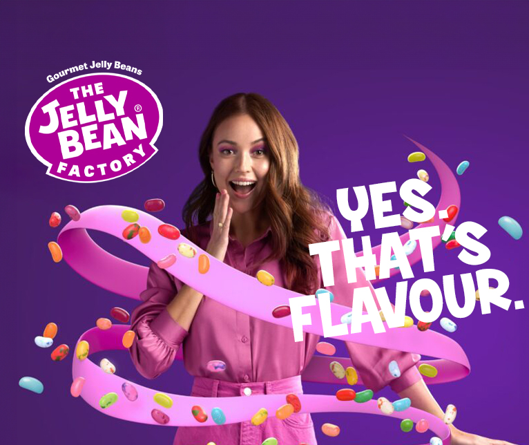 The Jelly Bean Factory Banner - Mobile