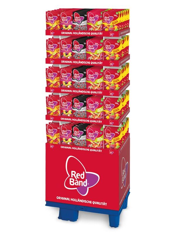 Red Band Premium Stehbeutel Display NORD