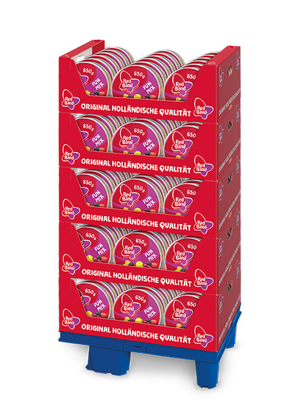 Red Band Fun Mix Display