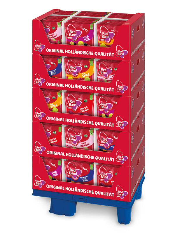 Red Band Family Beutel Display SONDERMISCHUNG